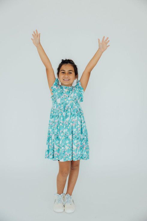 silly-goose-flutter-sleeve-twirl-dress Mila & Rose - Sophia's Style-4